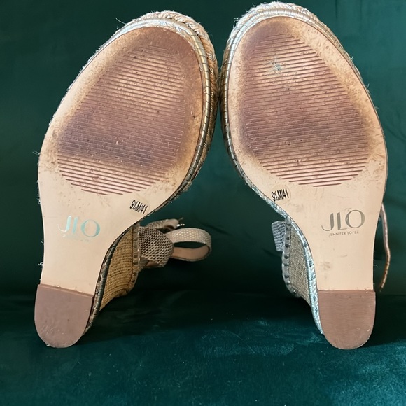 JLO platform espadrilles -Women’s 9.5 US - Picture 2 of 4